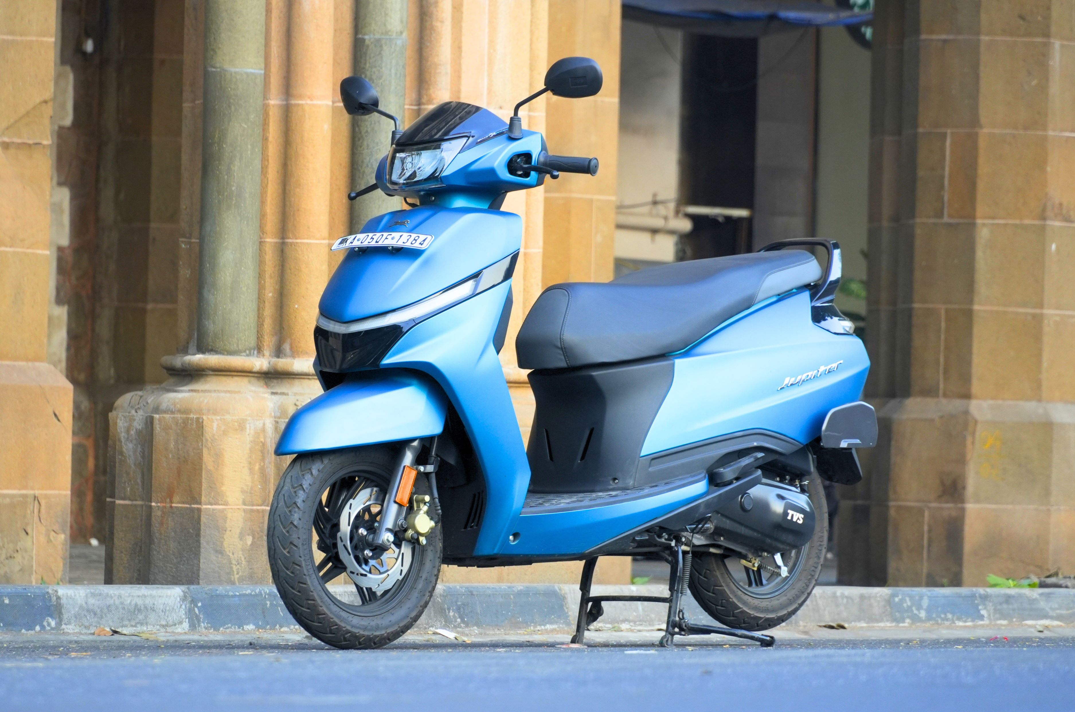 TVS Jupiter sales in India, pricing, variant details